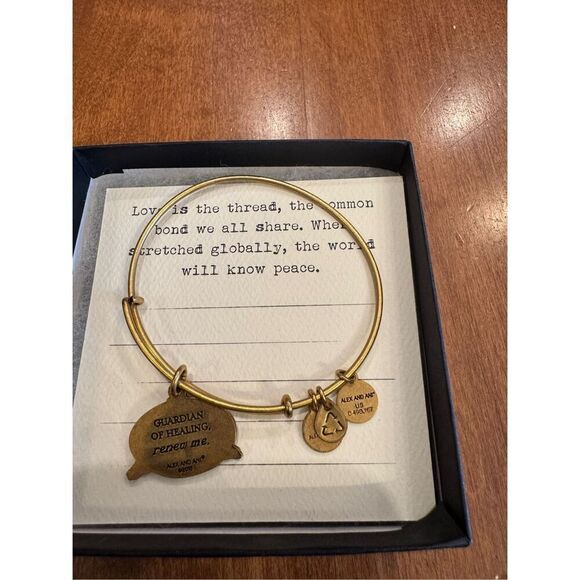 New Alex and Ani guardian of healing, renew me, angel bracelet with box - Picture 4 of 4